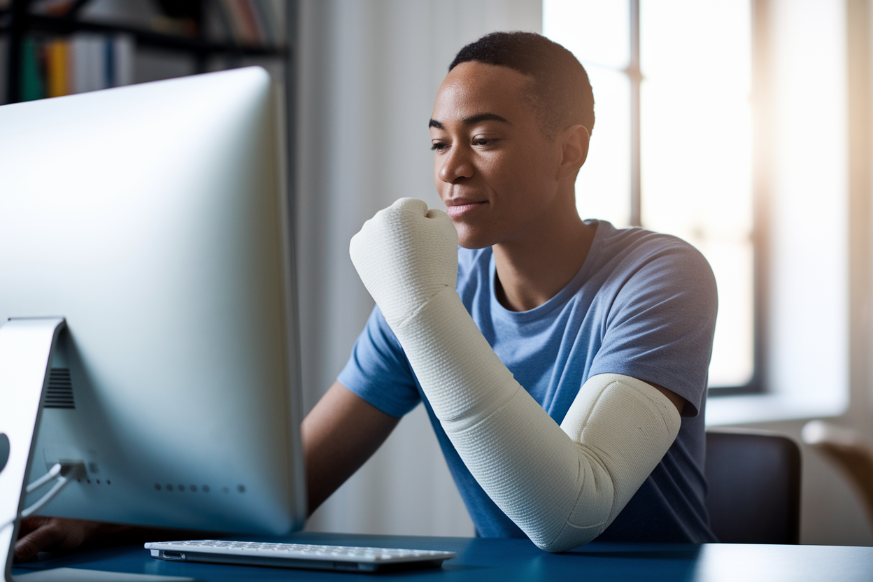 Fracture du Scaphoïde : Peut-On Continuer à Travailler Pendant la Guérison ?