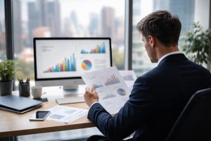 entrepreneur-documents-ecran-graphique-ville
