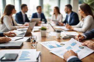 personnes-affaires-table-documents-ordinateurs